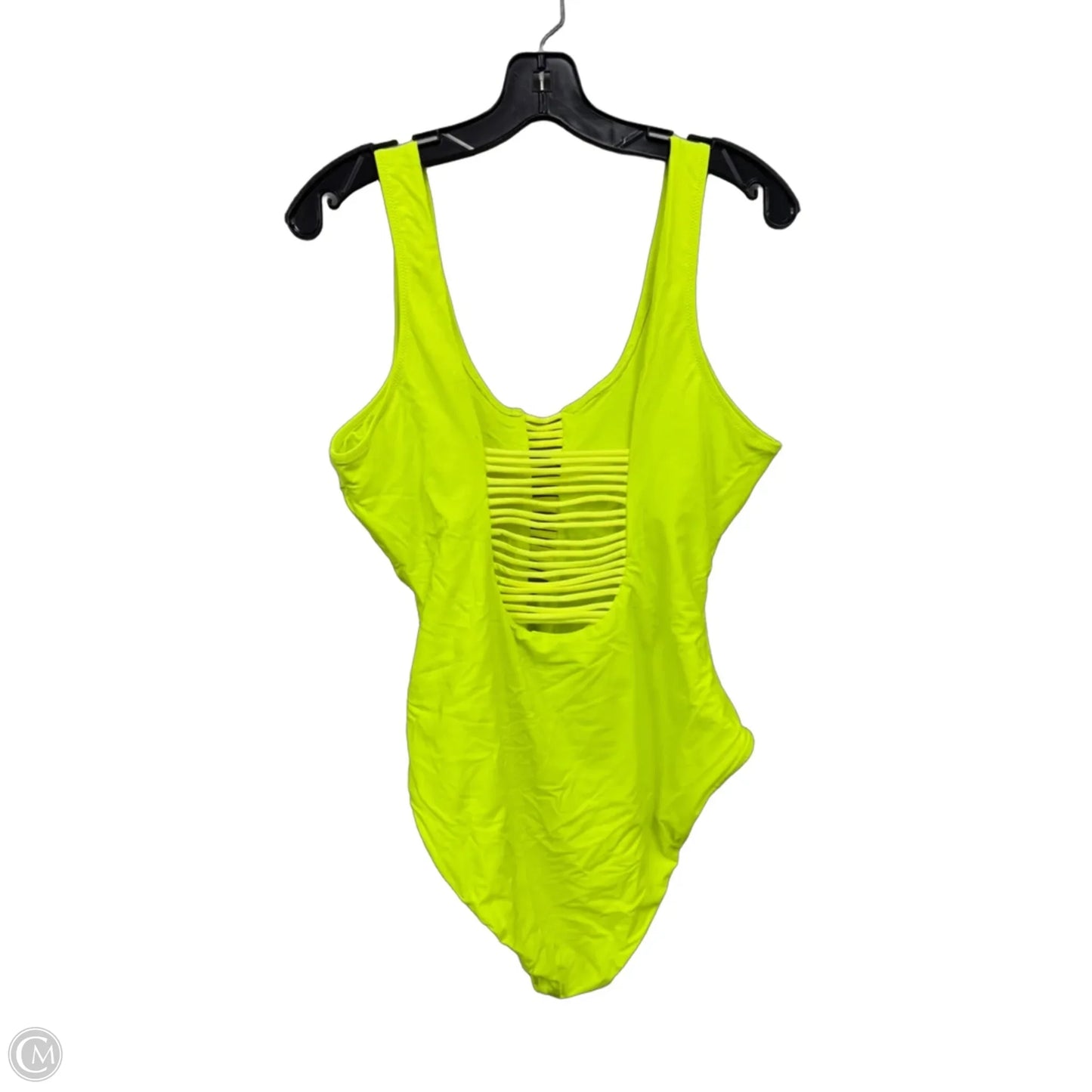 Swimsuit By Fashion Nova In Yellow, Size: 1x