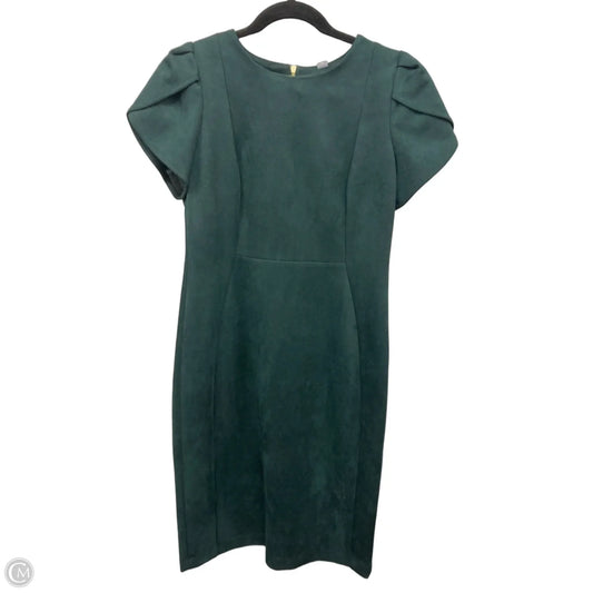 Dress Casual Midi By Calvin Klein In Green, Size: 8