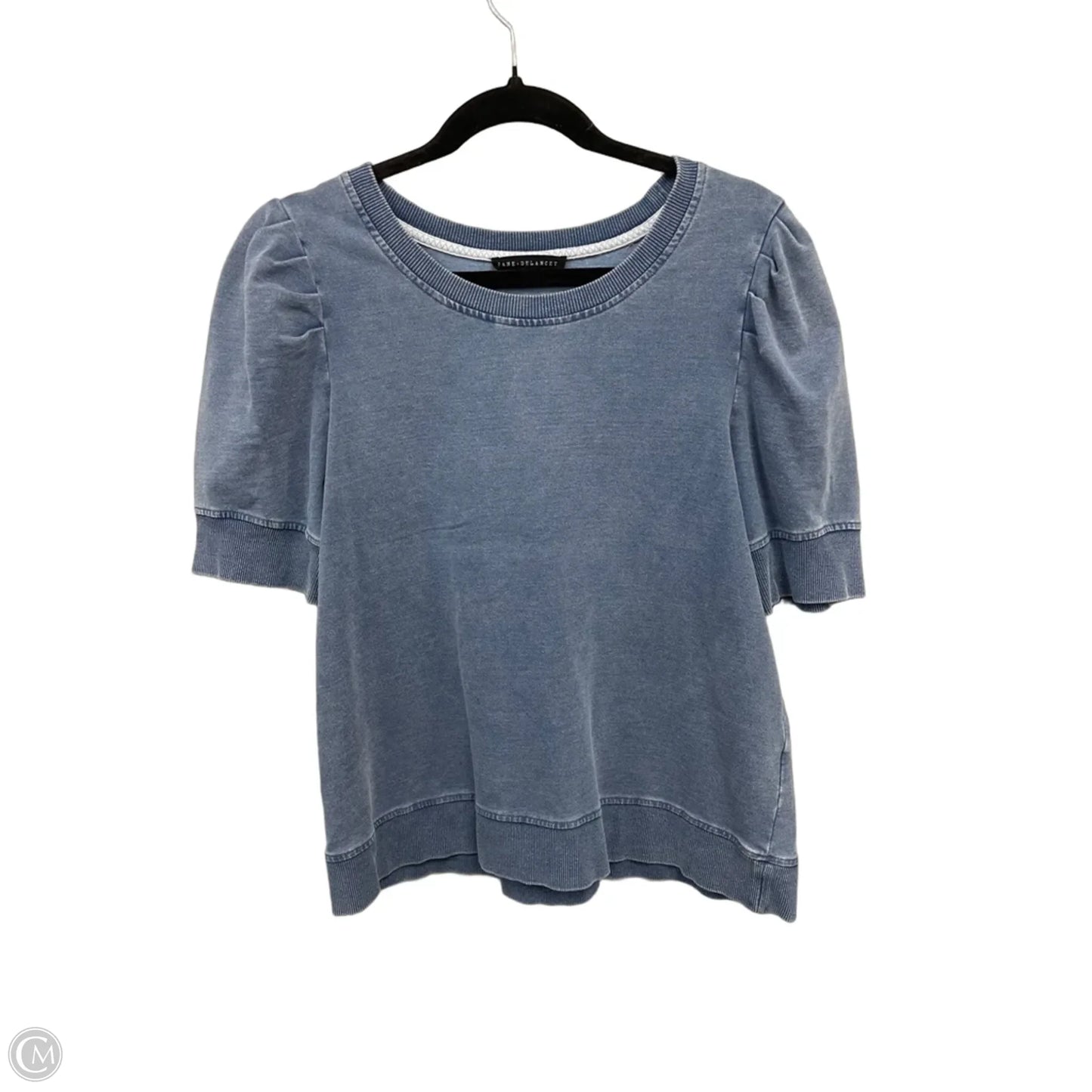 Top Short Sleeve By Jane And Delancey In Blue, Size: M