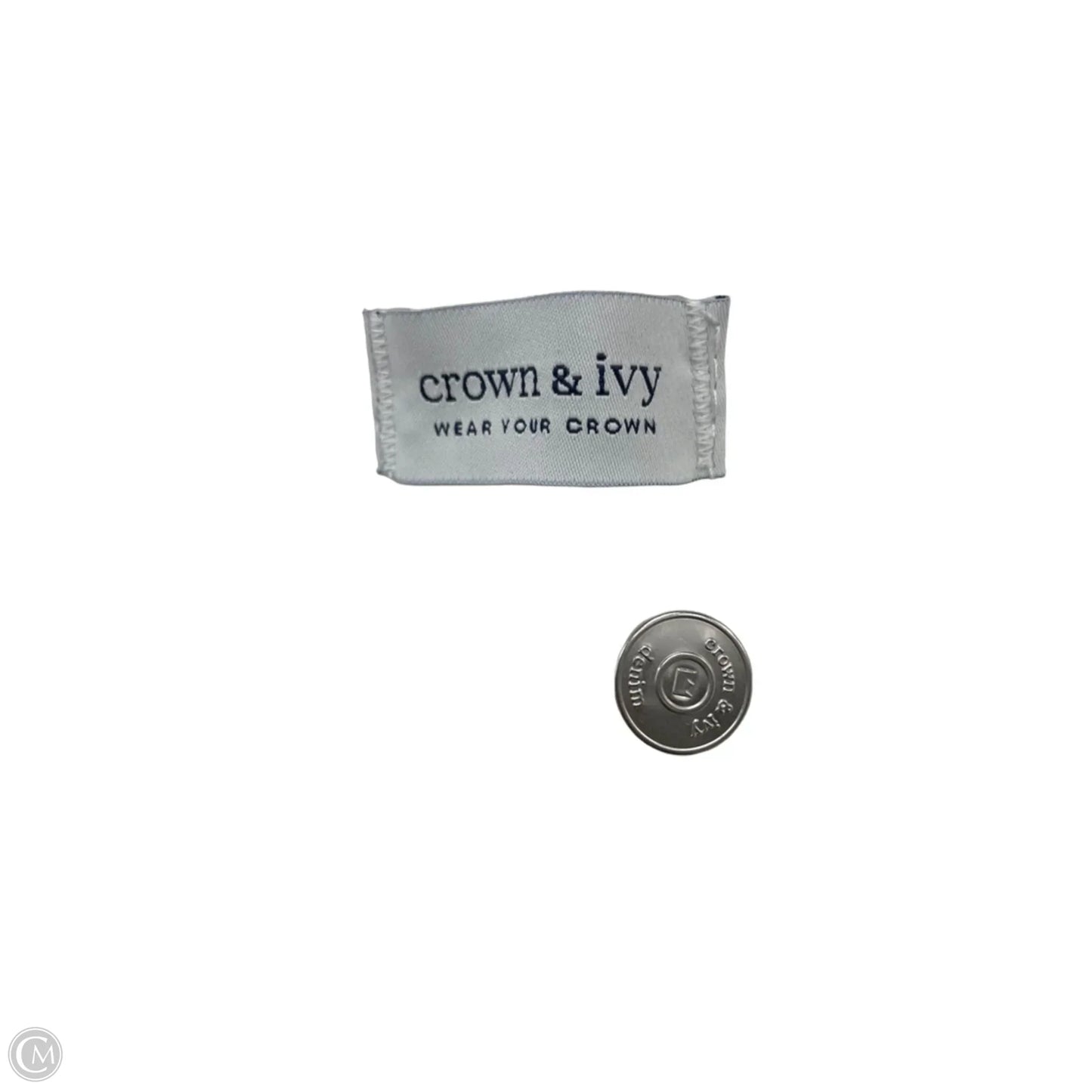 Jeans Skinny By Crown And Ivy In White, Size: 10