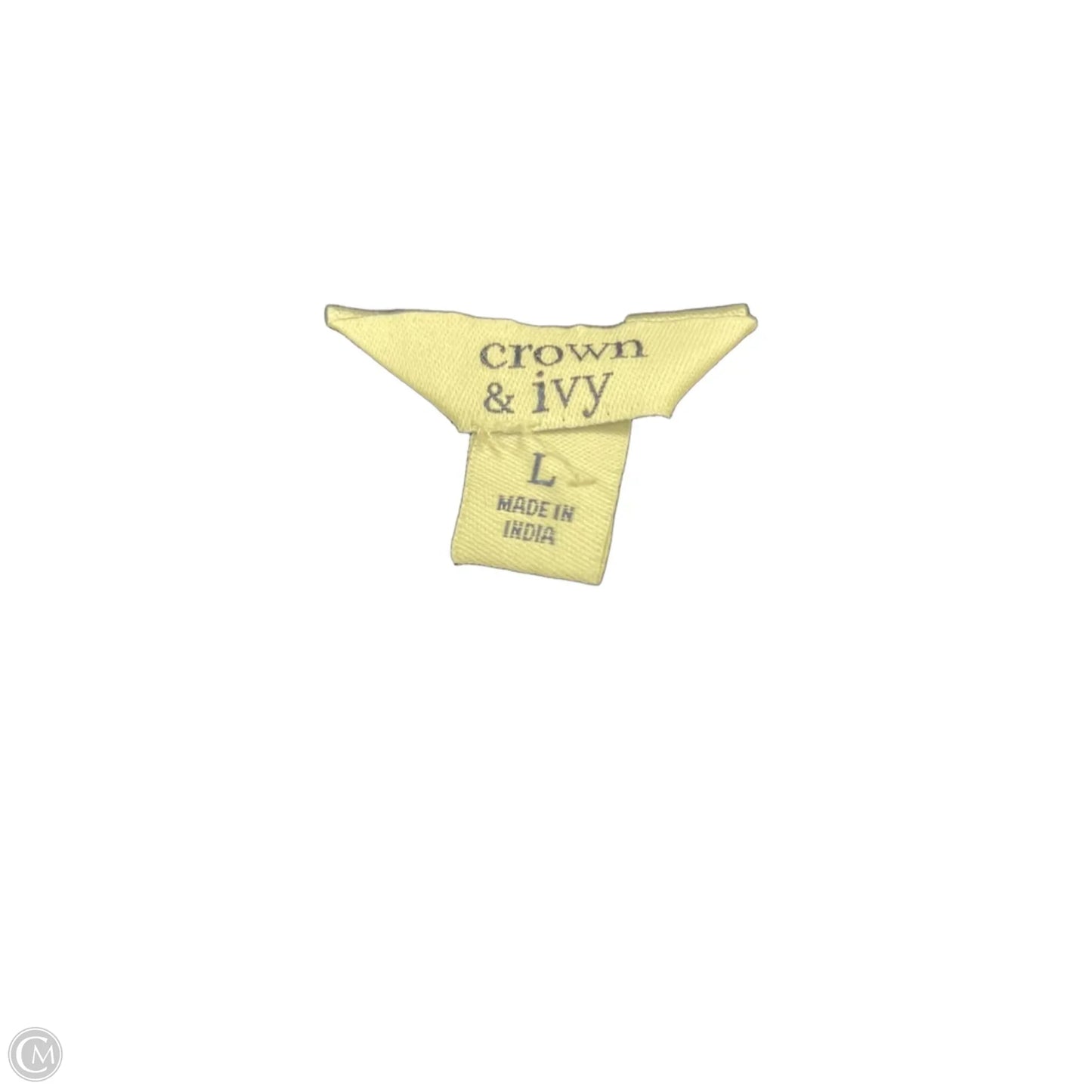 Top Sleeveless By Crown And Ivy In Blue, Size: L