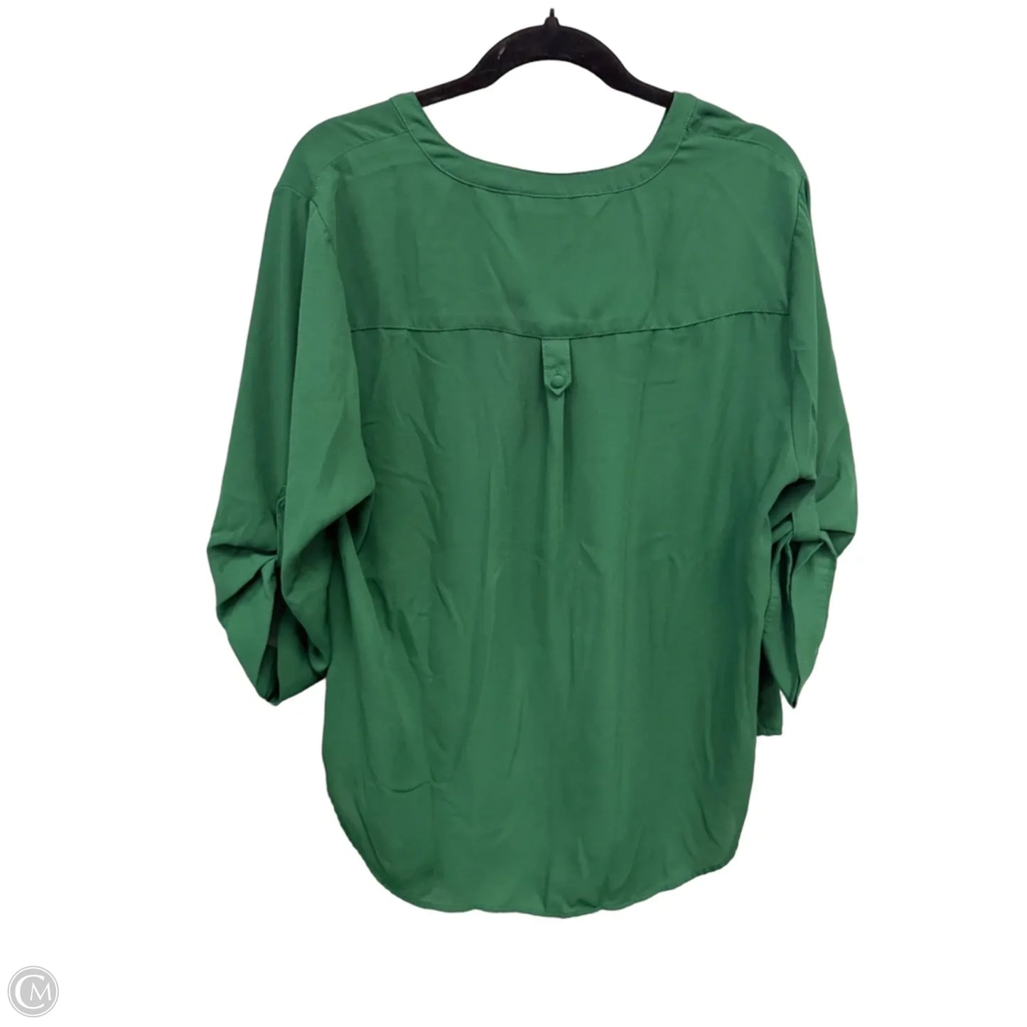Top 3/4 Sleeve By Torrid In Green, Size: 1x