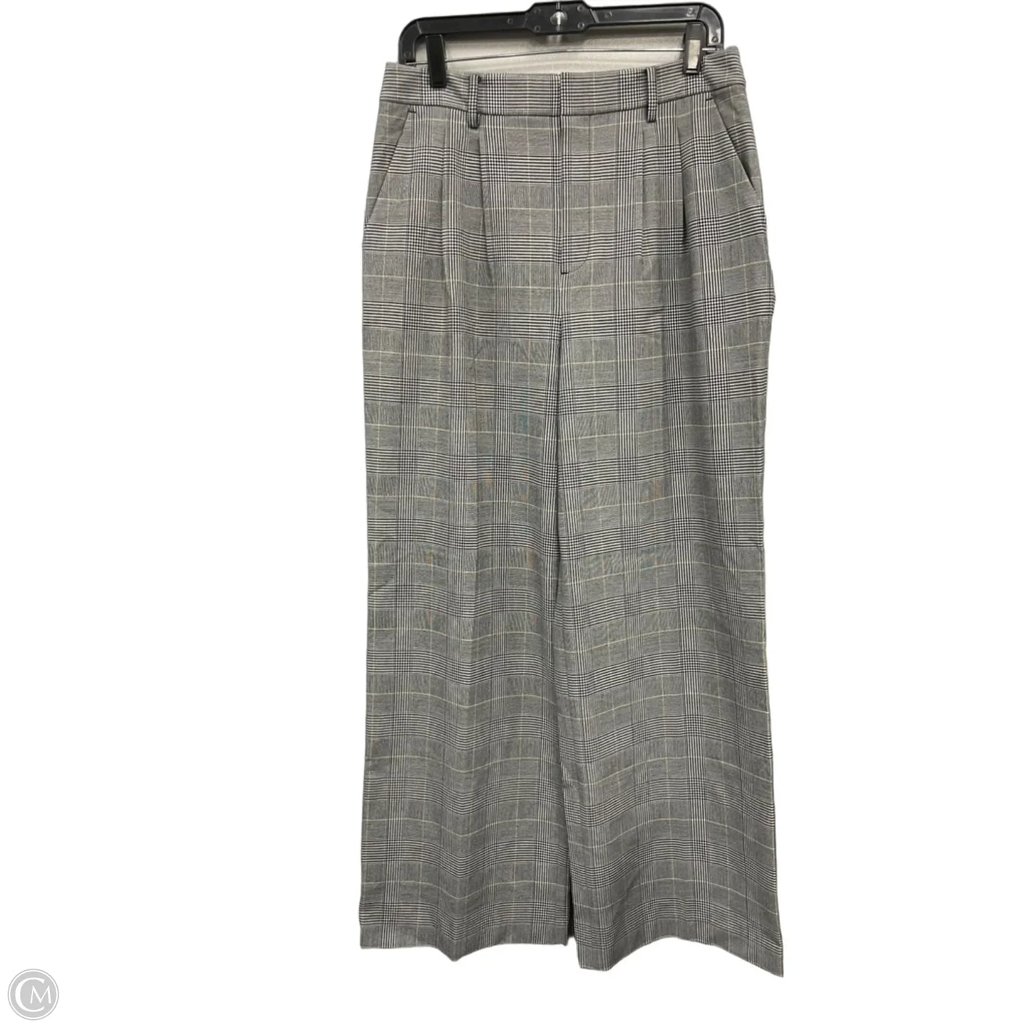 Pants Wide Leg By Loft In Black & White, Size: 6