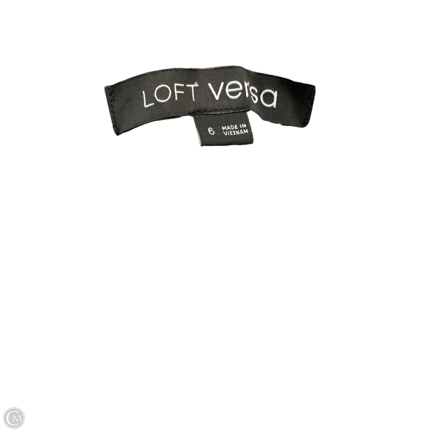 Pants Wide Leg By Loft In Black & White, Size: 6