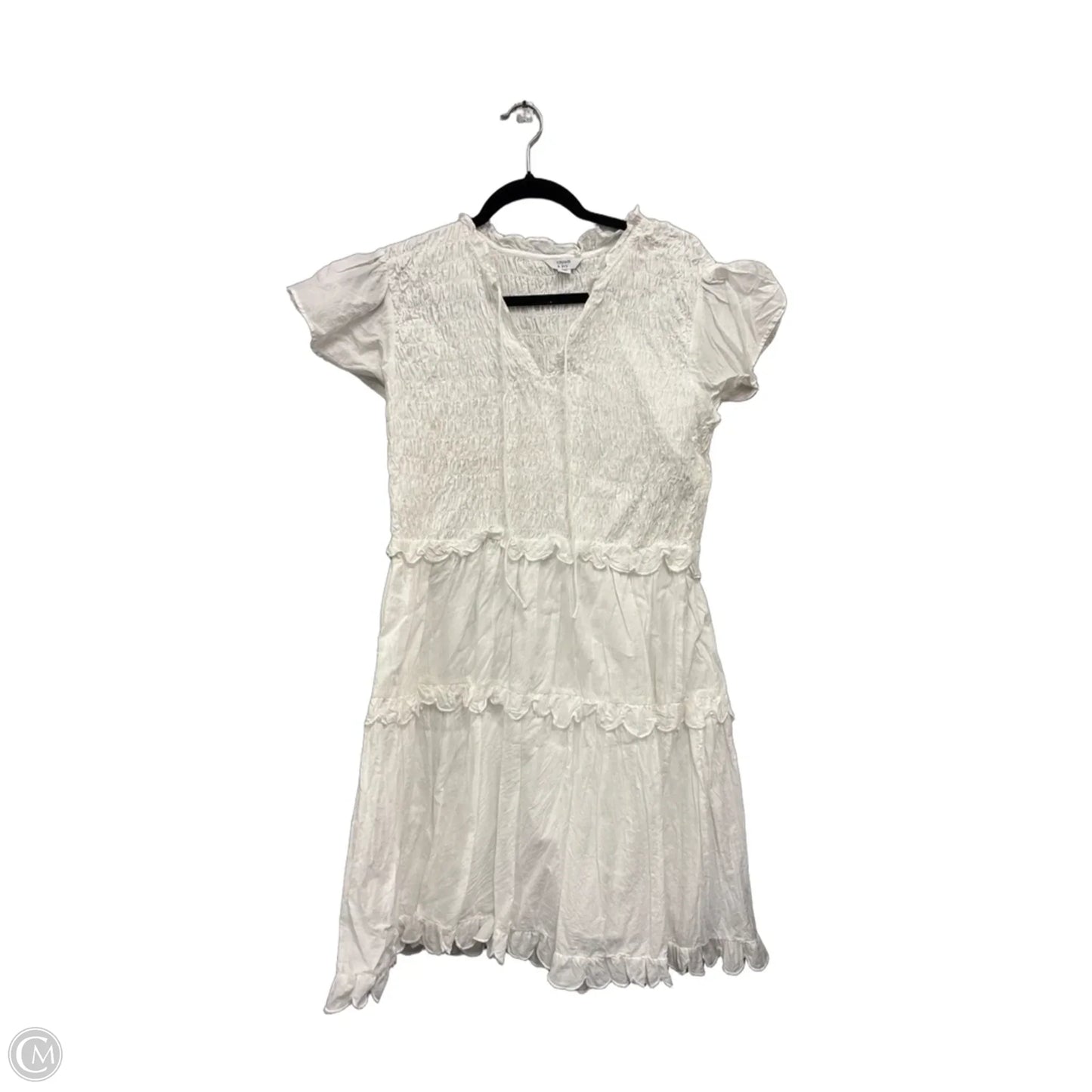 Dress Casual Short By Crown And Ivy In White, Size: L
