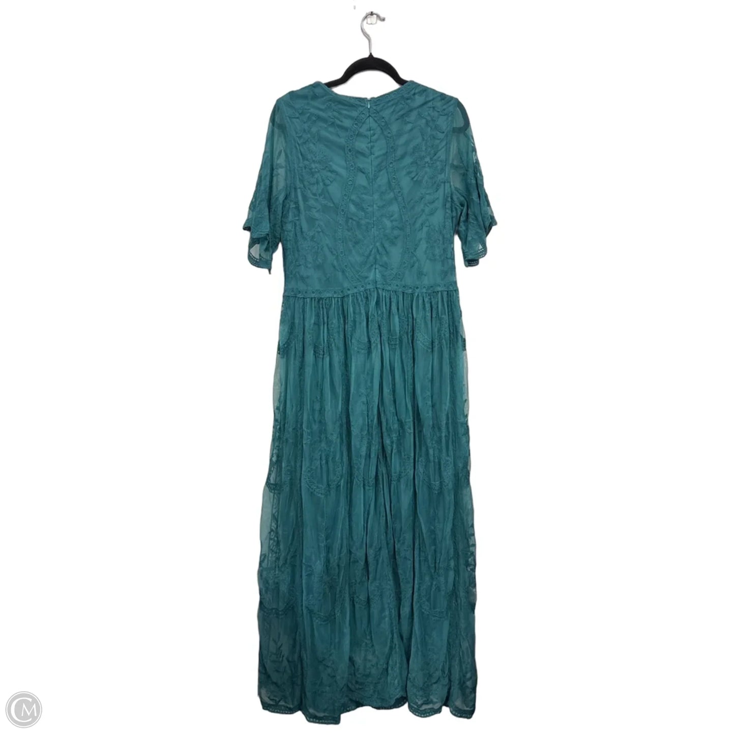 Dress Casual Maxi By A Beautiful Soul In Teal, Size: 1x