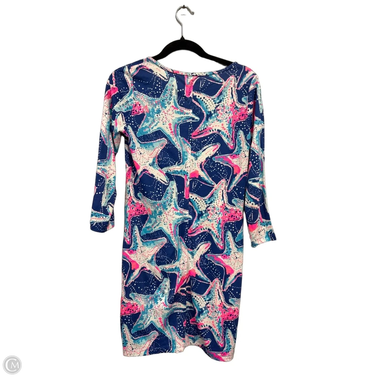 Dress Designer By Lilly Pulitzer In Blue & Pink, Size: S