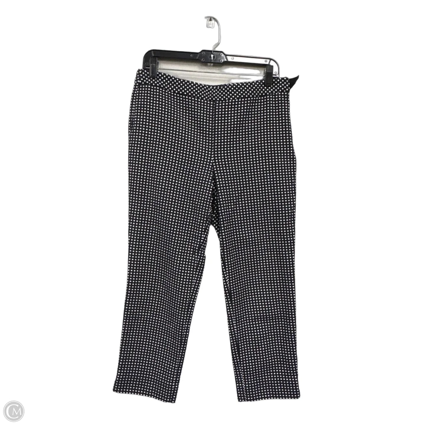 Pants Other By Talbots In Black & Cream, Size: 6