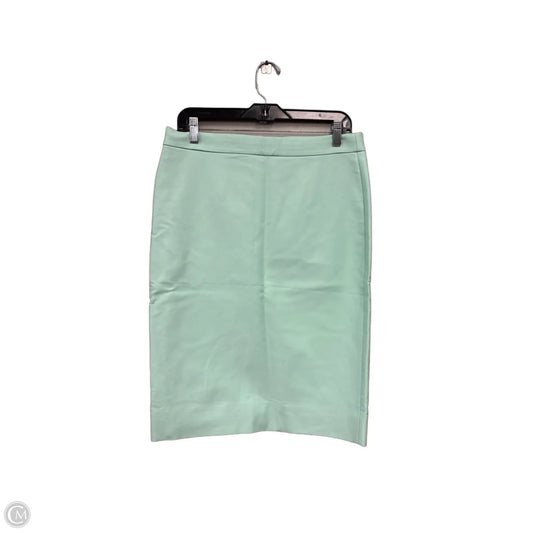 Skirt Midi By J. Crew In Green, Size: 8