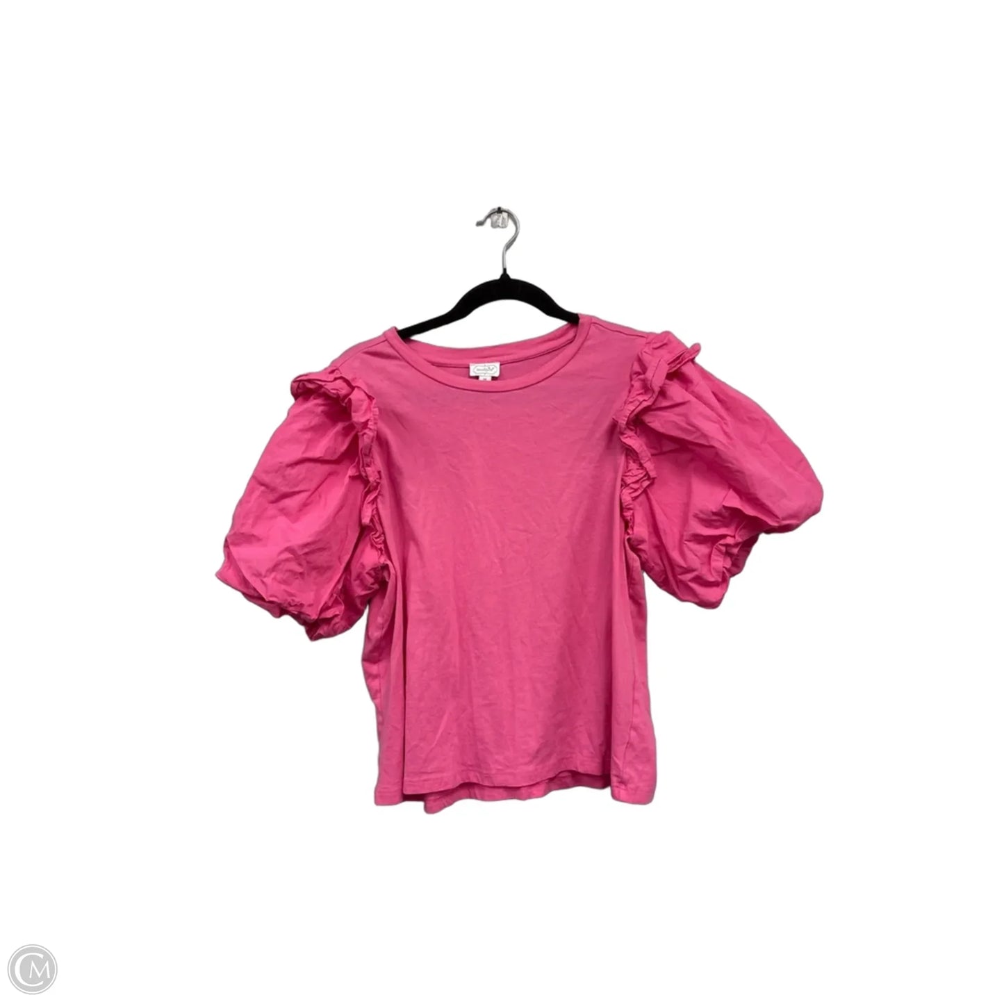 Top Short Sleeve By Mudpie In Pink, Size: M