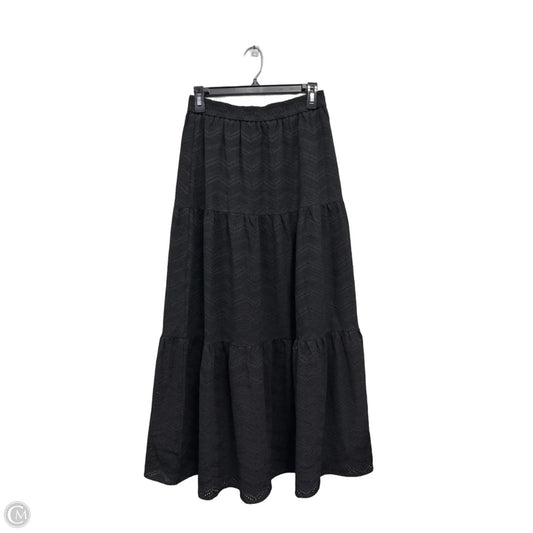 Skirt Maxi By Ee Some In Black, Size: S