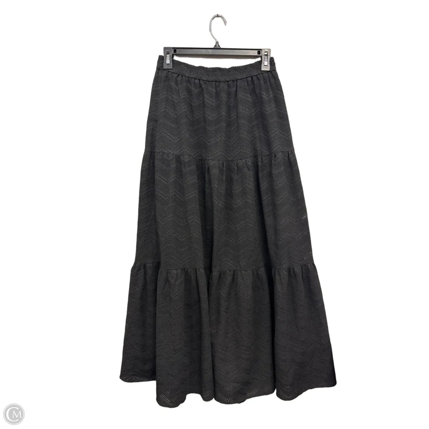 Skirt Maxi By Ee Some In Black, Size: S