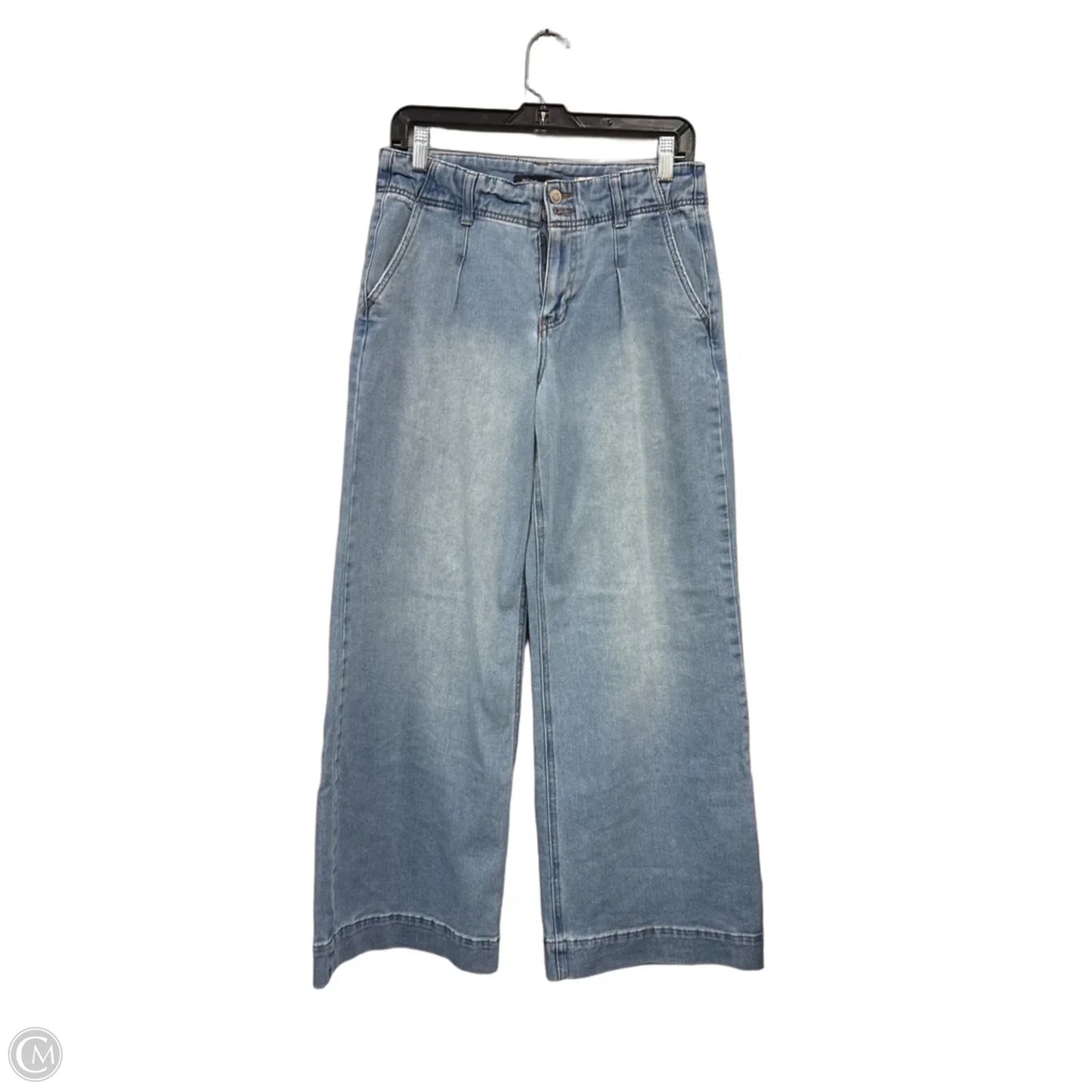 Jeans Wide Leg By Bcbgeneration In Blue, Size: 6