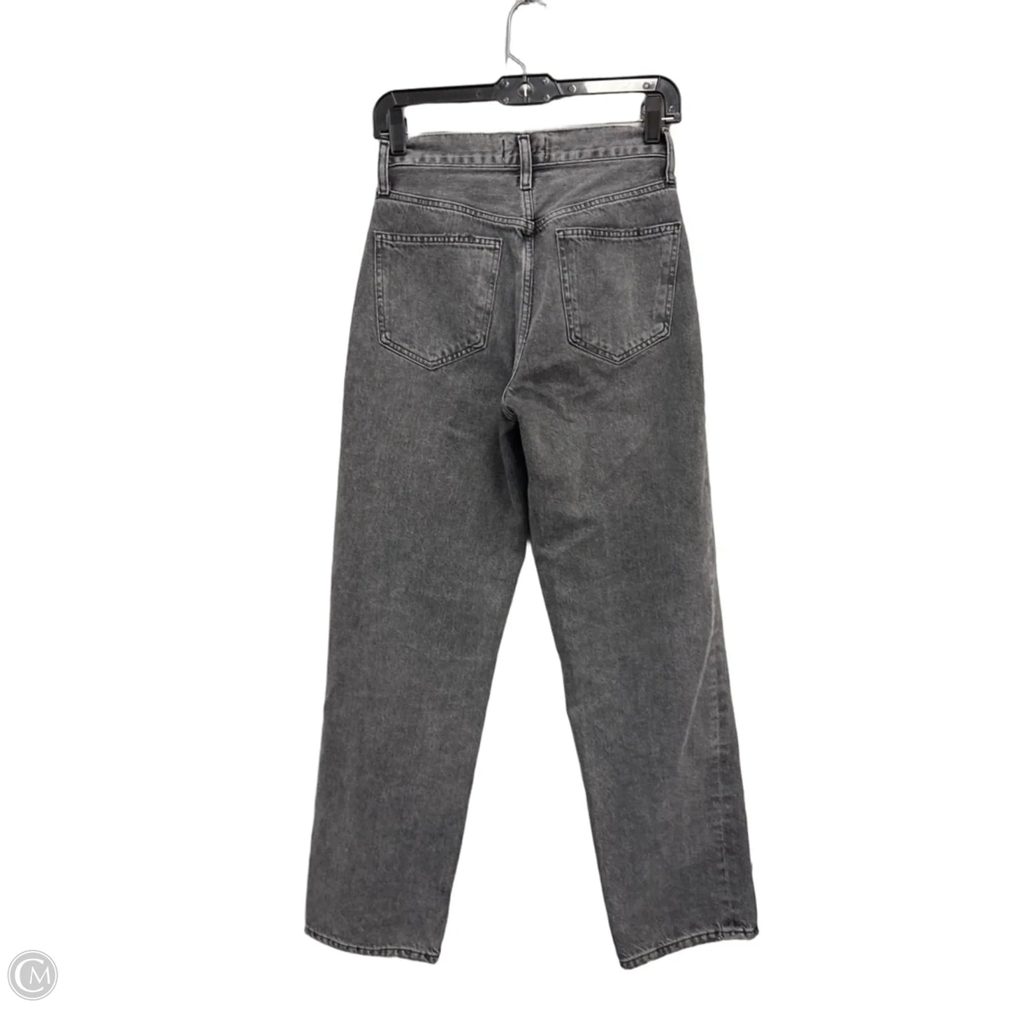 Jeans Straight By Agolde In Grey, Size: Xxs