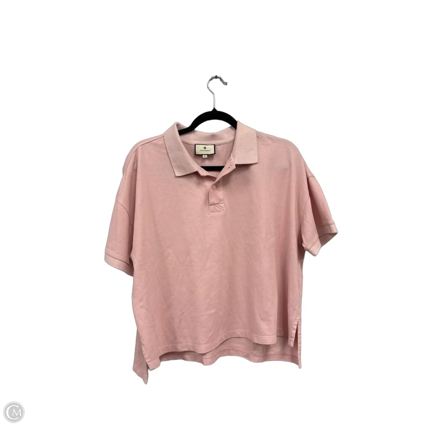 Top Short Sleeve By Tuckernuck In Pink, Size: Xl