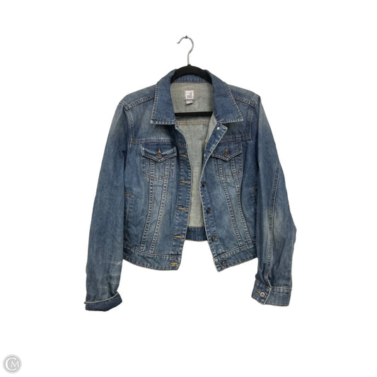 Jacket Denim By Jcp In Blue, Size: L