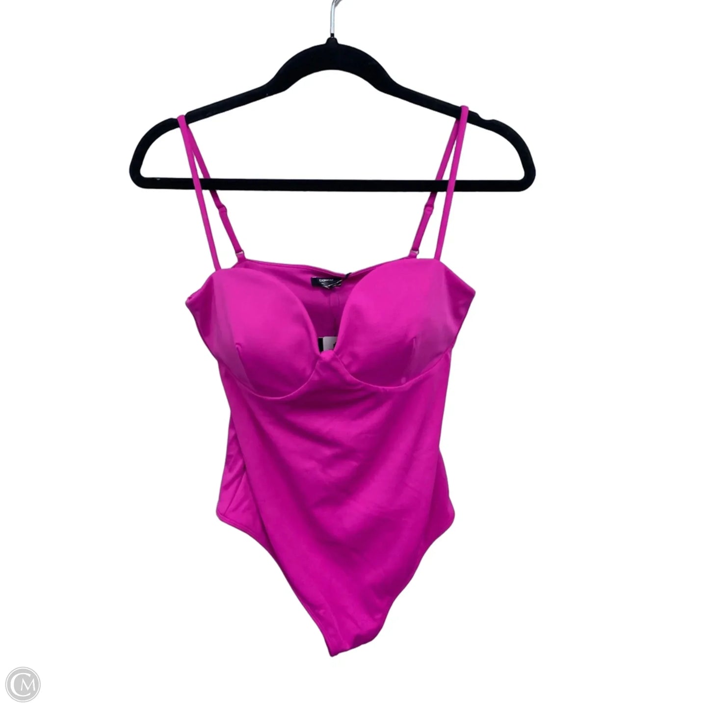 Swimsuit By Express In Pink, Size: M