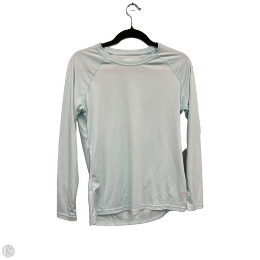 Athletic Top Long Sleeve Crewneck By Baleaf In Blue, Size: S