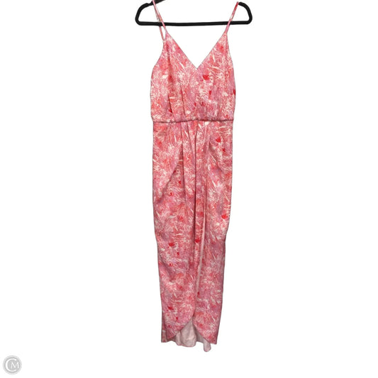 Dress Casual Maxi By Chelsea 28 In Pink & Red, Size: S
