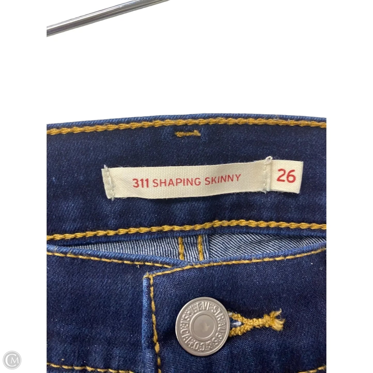 Jeans Skinny By Levis In Blue, Size: 2