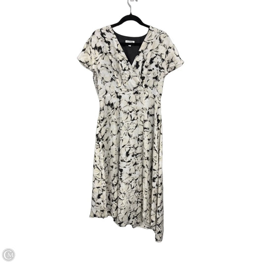 Dress Casual Midi By Prologue In Black & White, Size: M