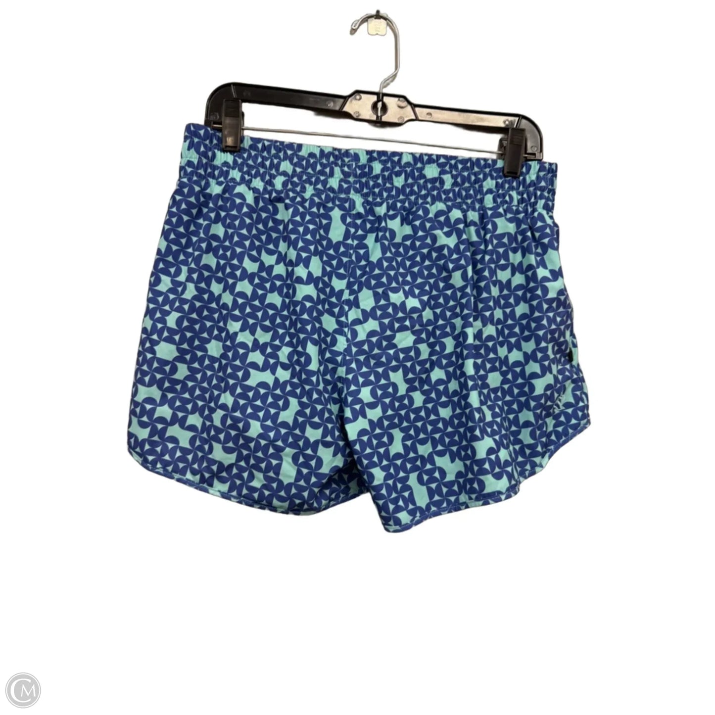 Athletic Shorts By Rabbit In Blue, Size: L