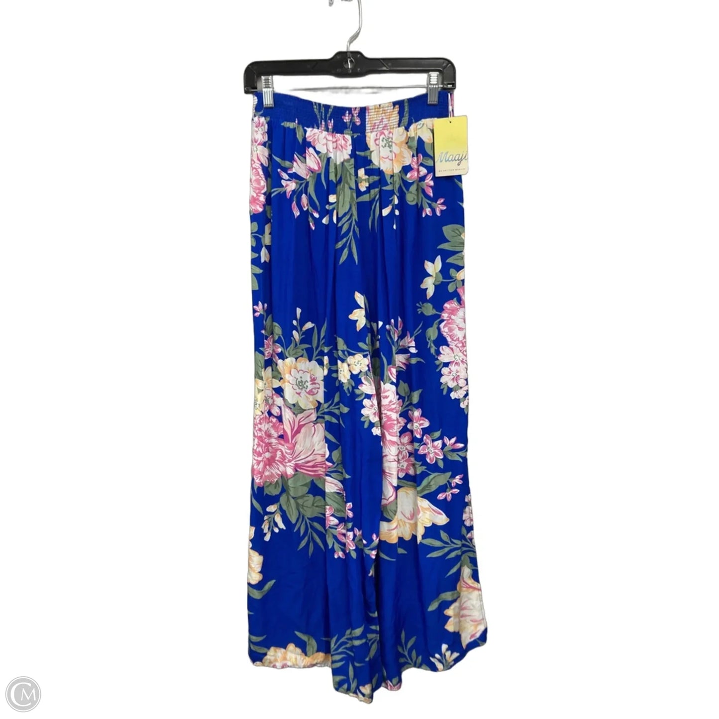 Pants Wide Leg By Maaji In Blue & Pink, Size: L