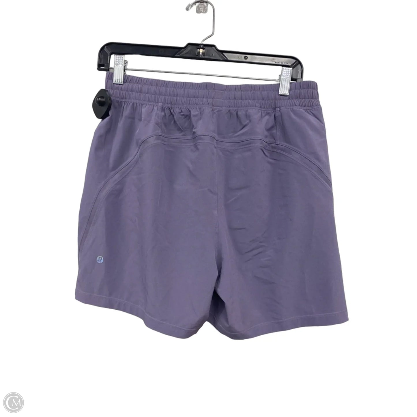 Athletic Shorts By Lululemon In Purple, Size: M