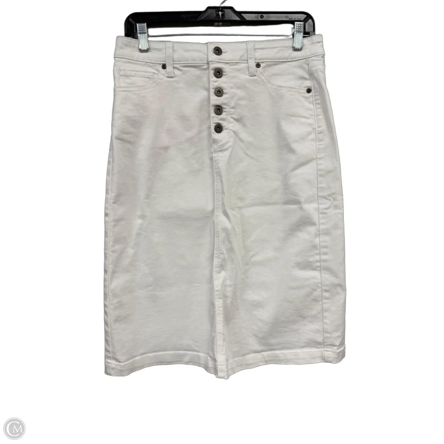 Skirt Midi By St Johns Bay In White, Size: 6