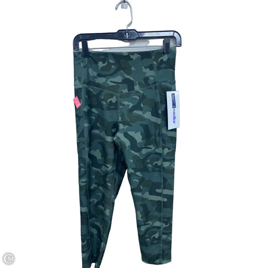 Athletic Leggings By Marika In Green, Size: M