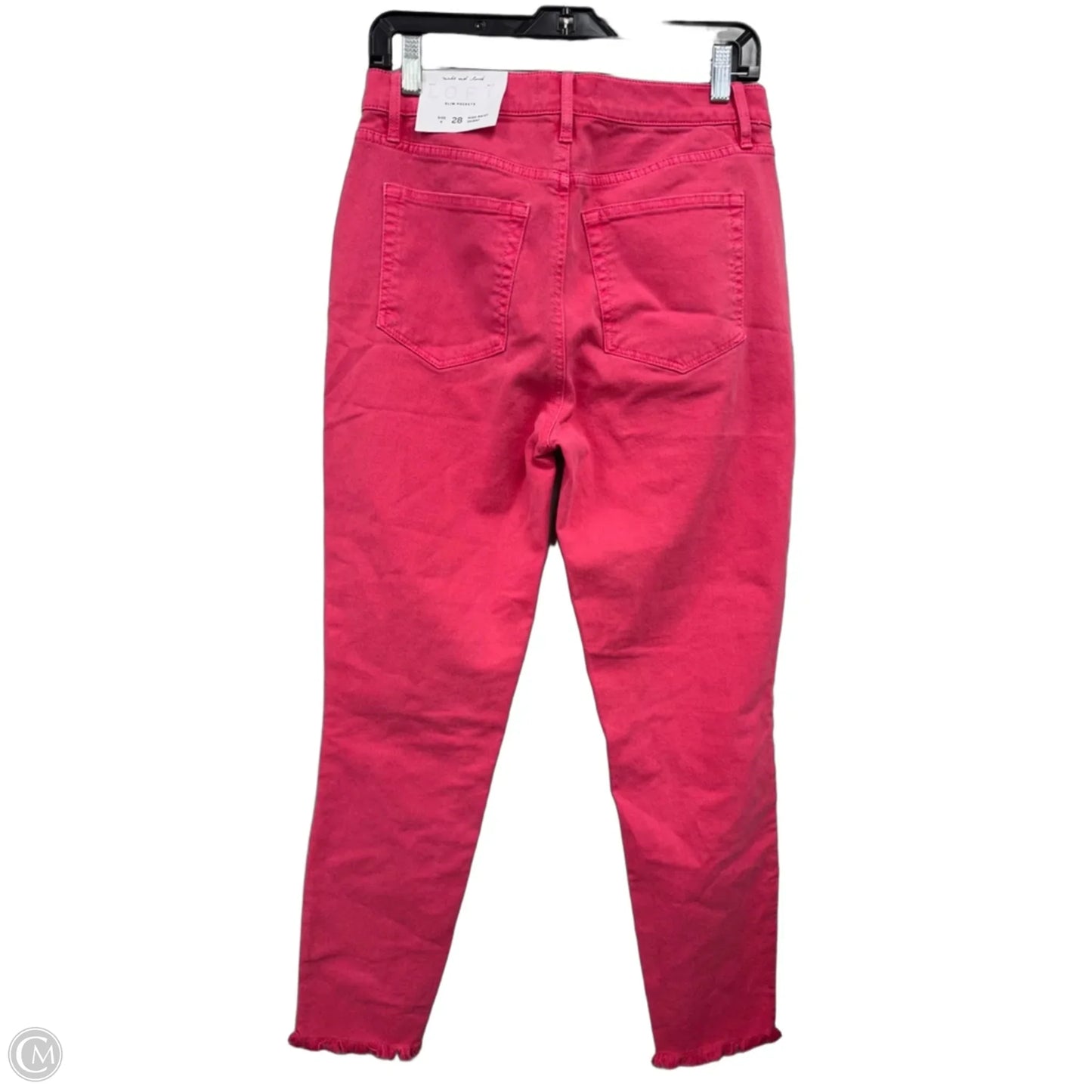 Jeans Skinny By Loft In Pink, Size: 6