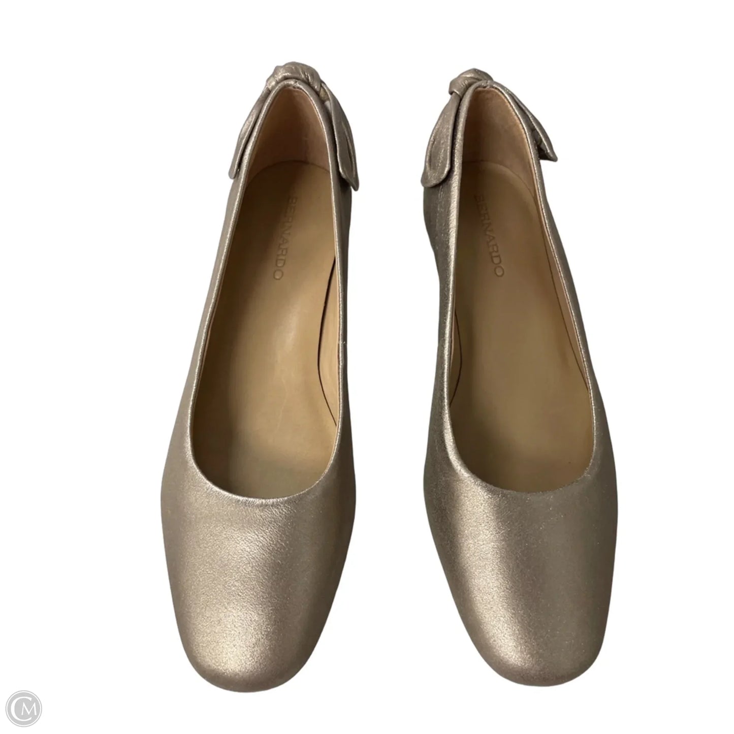 Shoes Flats By Bernardo In Gold, Size: 9