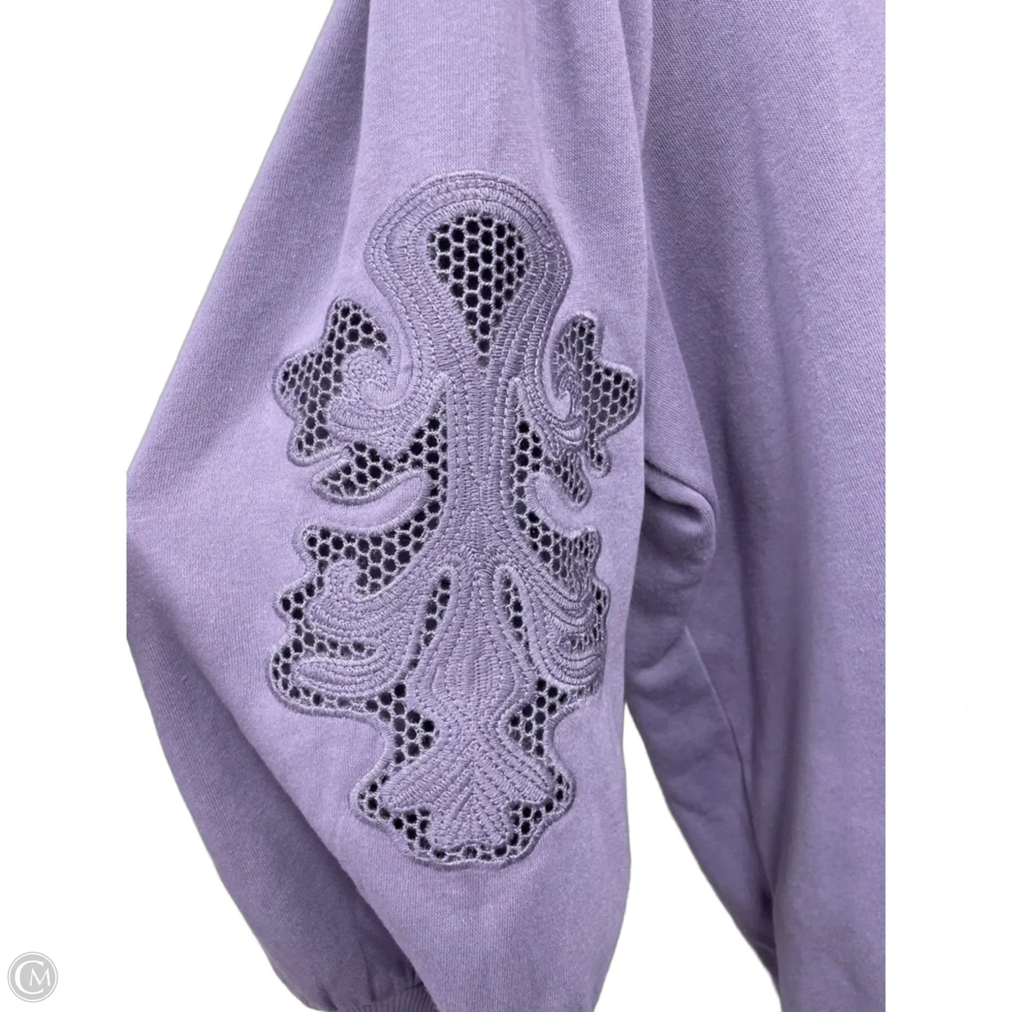 Sweatshirt Crewneck By Torrid In Purple, Size: L