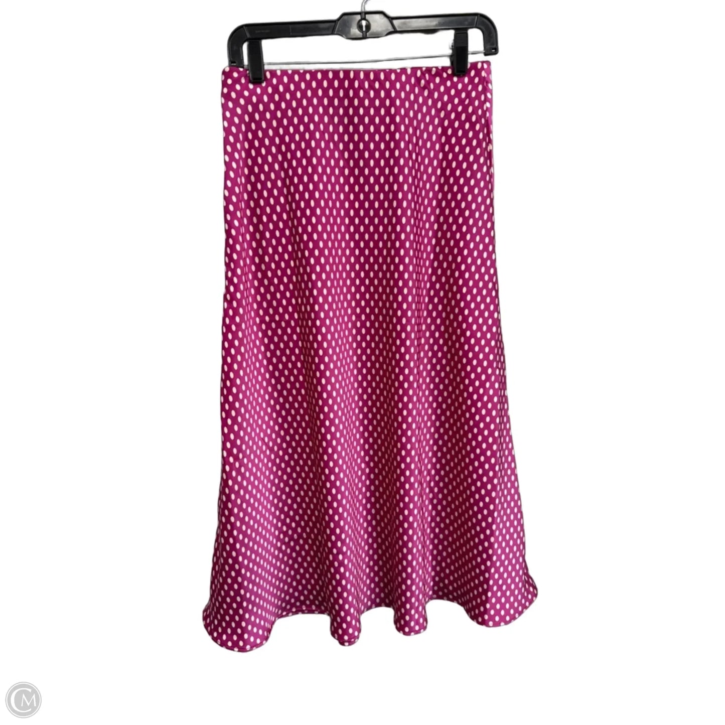 Skirt Midi By Talbots In Pink & White, Size: 2
