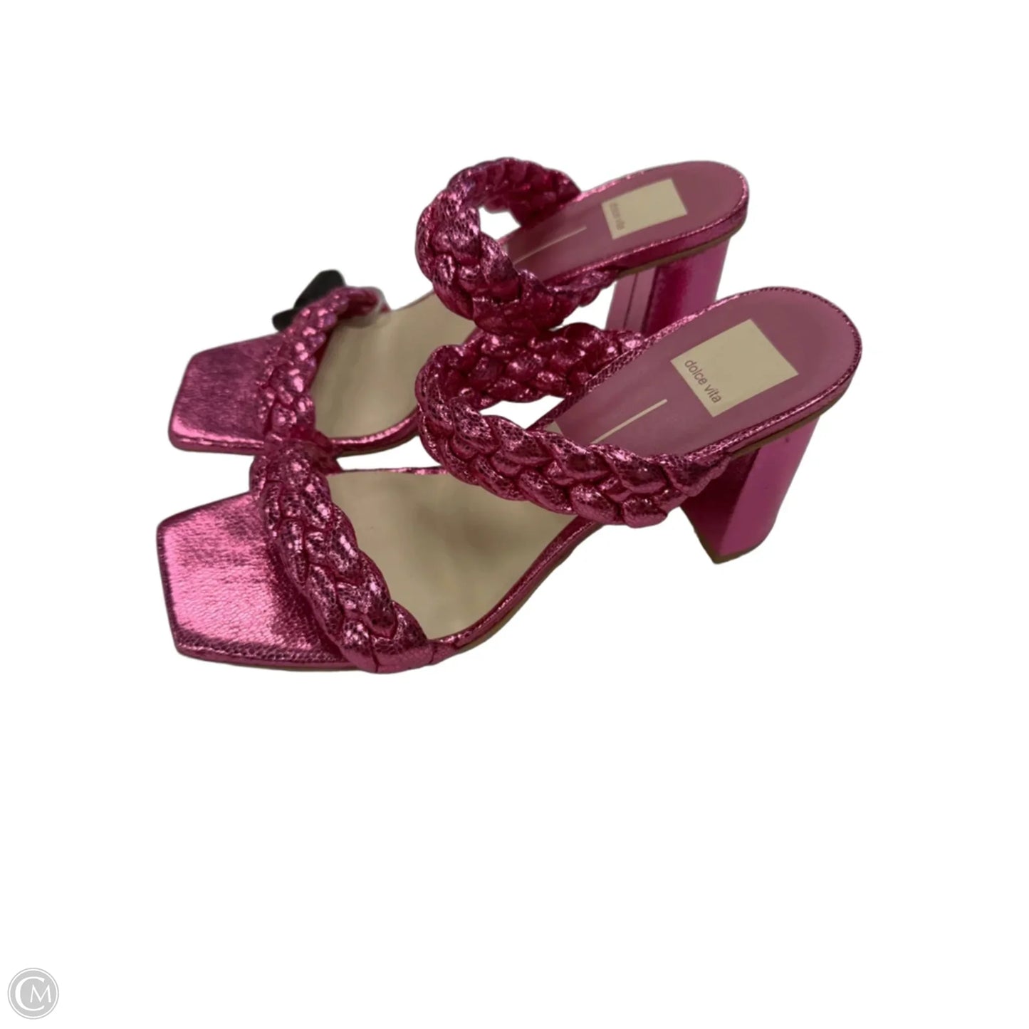 Sandals Heels Block By Dolce Vita In Pink, Size: 9.5
