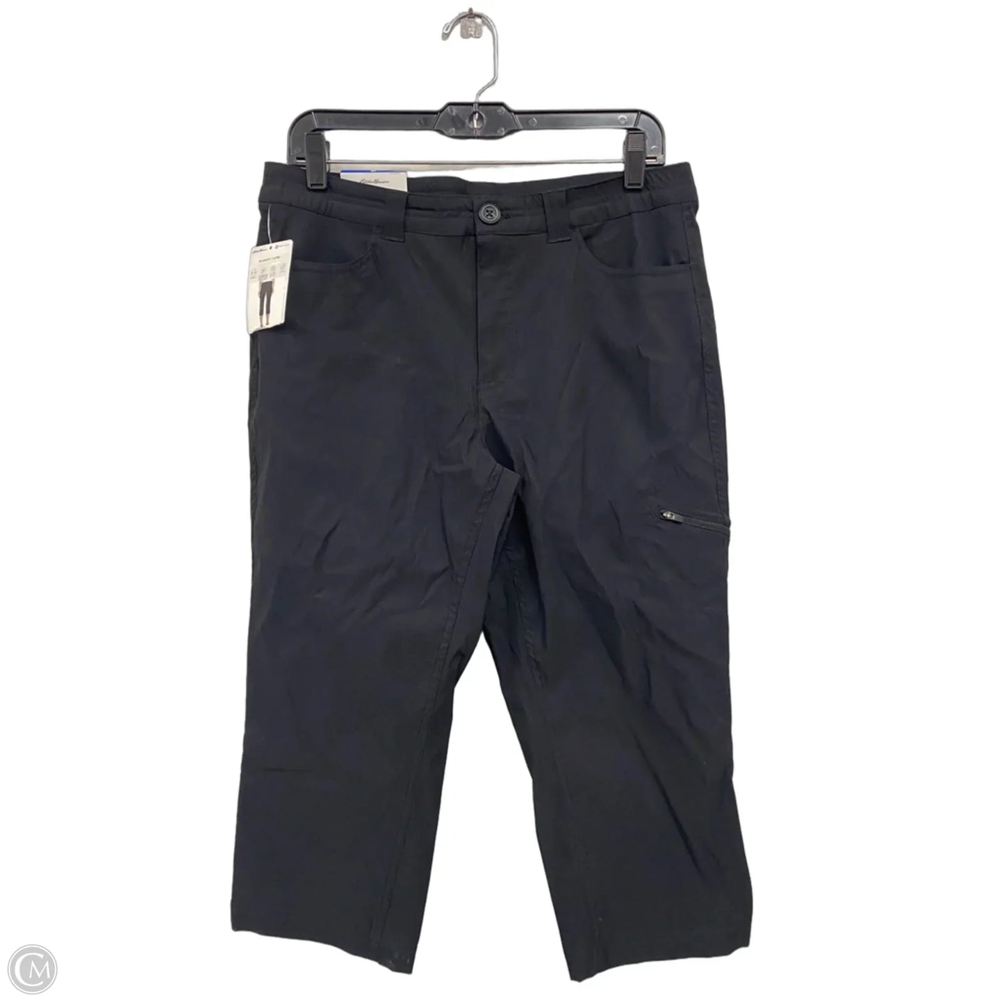 Athletic Capris By Eddie Bauer In Black, Size: 10