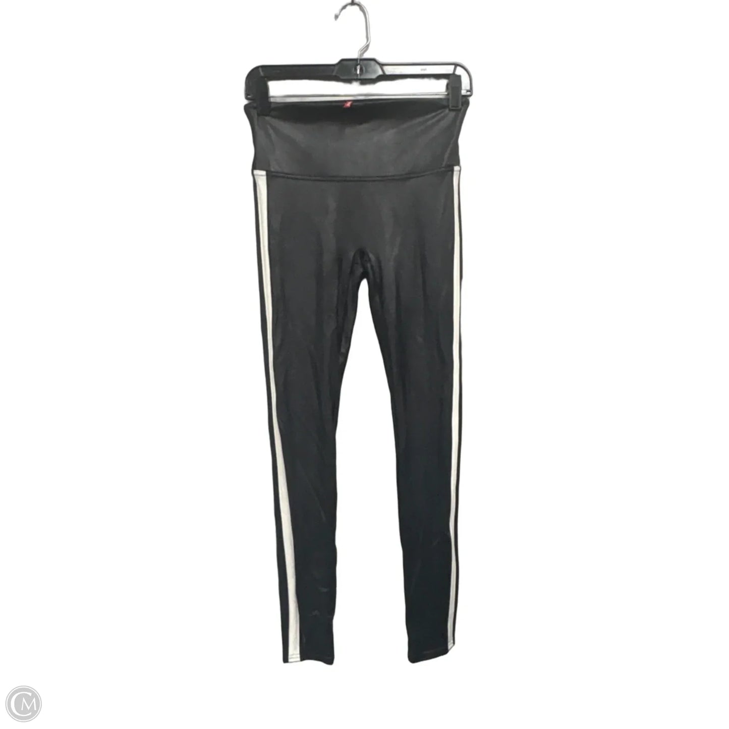 Pants Leggings By Spanx In Black & White, Size: M