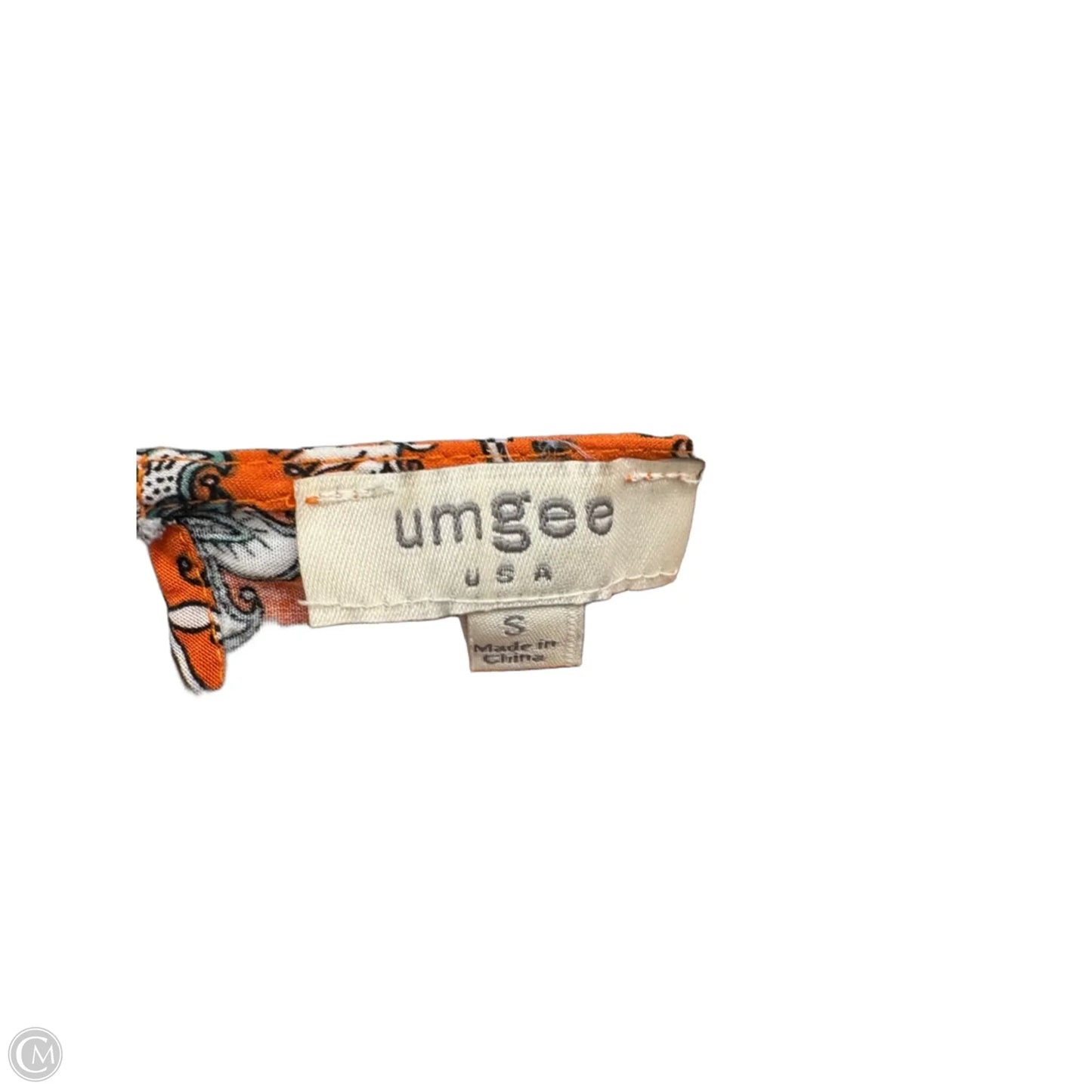 Dress Casual Midi By Umgee In Green & Orange, Size: S