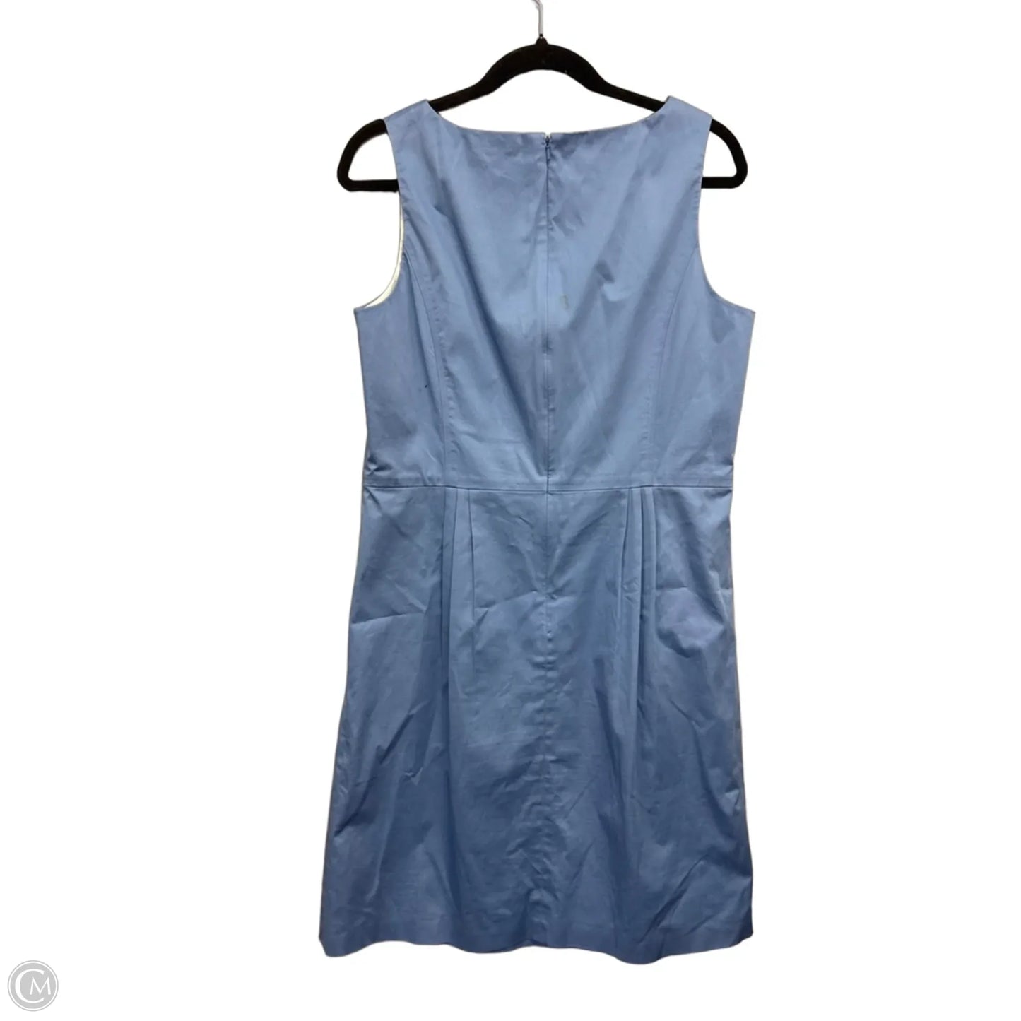 Dress Casual Midi By Brooks Brothers In Blue, Size: 14