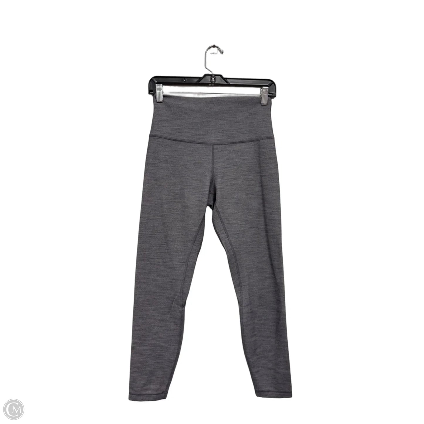 Athletic Leggings By Lululemon In Grey, Size: 8