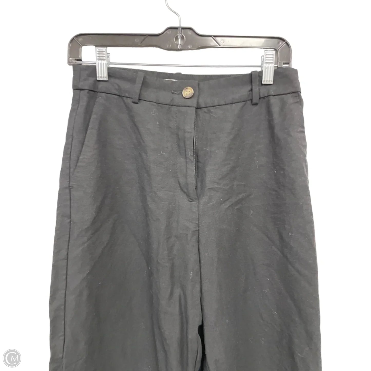 Pants Wide Leg By H&m In Black, Size: 4