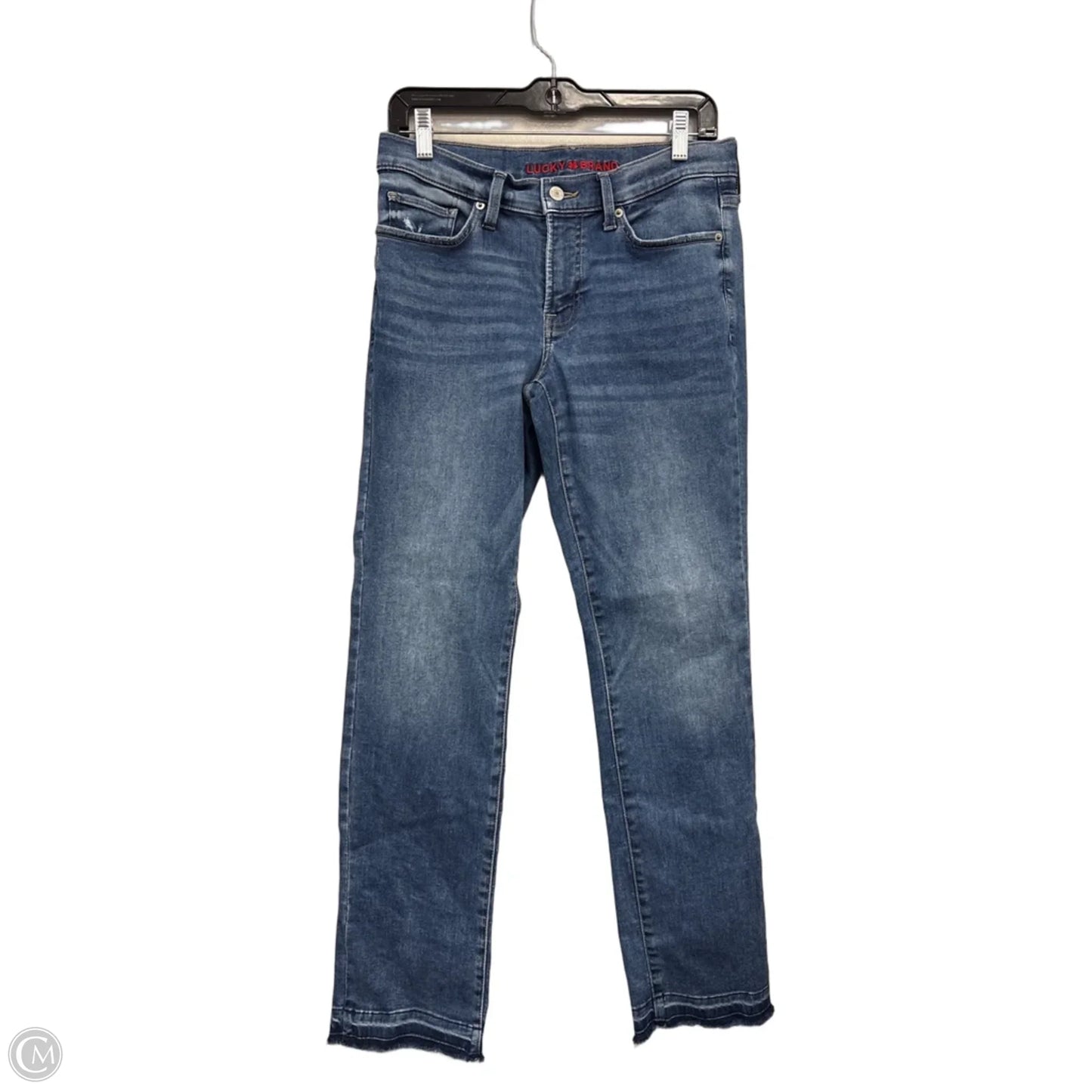 Jeans Straight By Lucky Brand In Blue, Size: 8