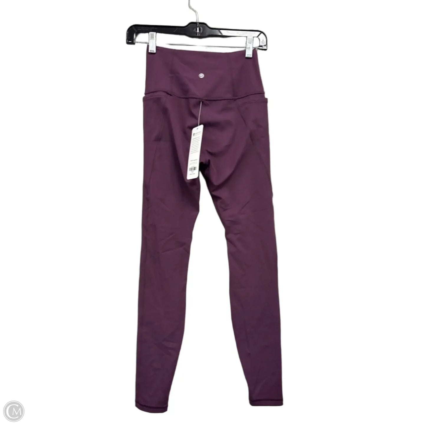 Athletic Leggings By Crz Yoga In Silver, Size: S