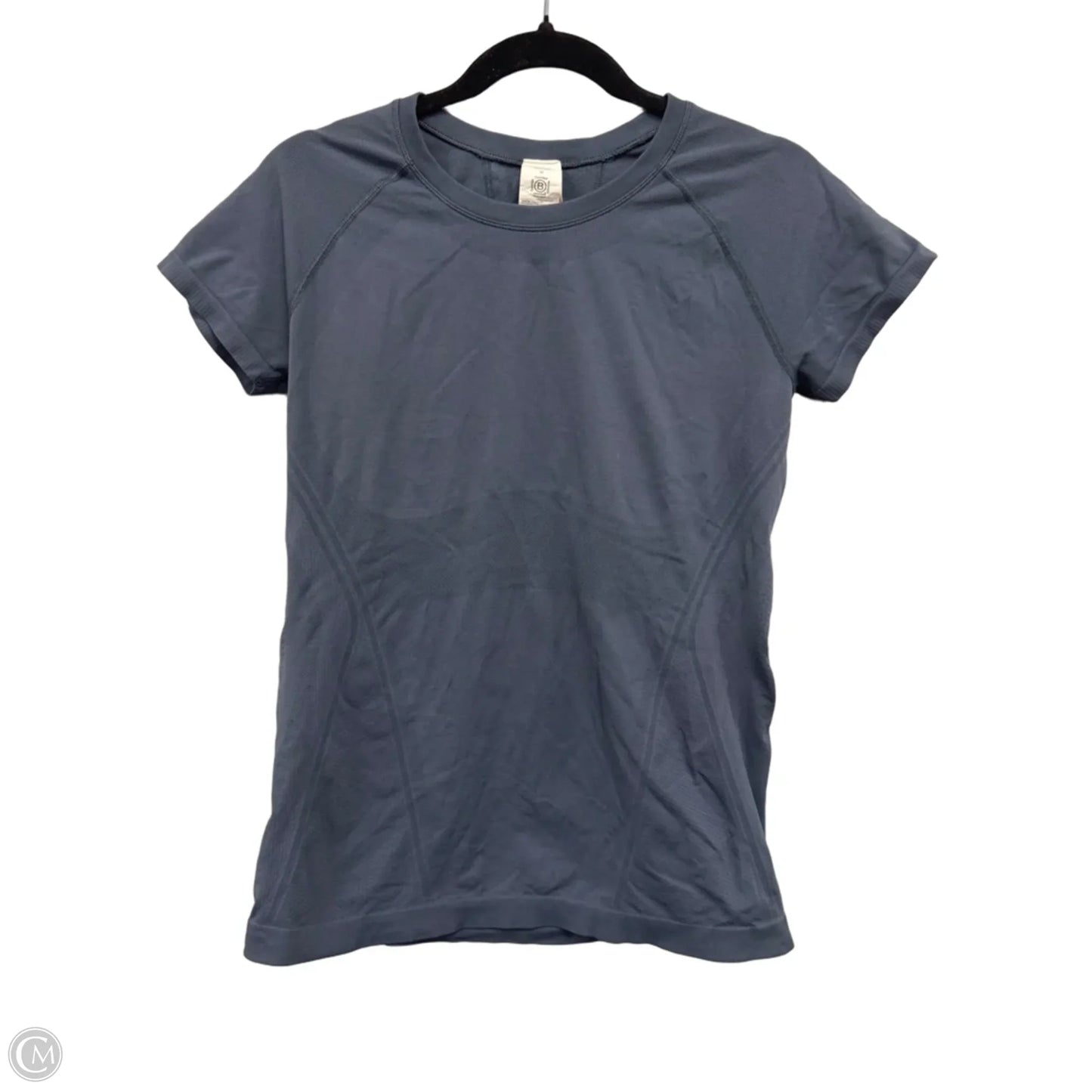 Athletic Top Short Sleeve By Athleta In Blue, Size: M