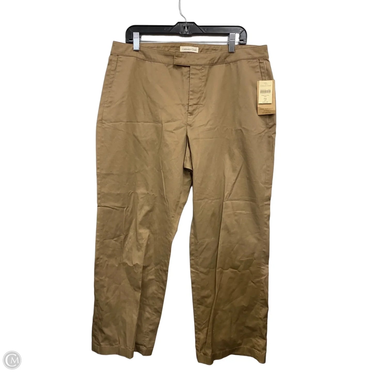 Pants Chinos & Khakis By Coldwater Creek In Tan, Size: 16