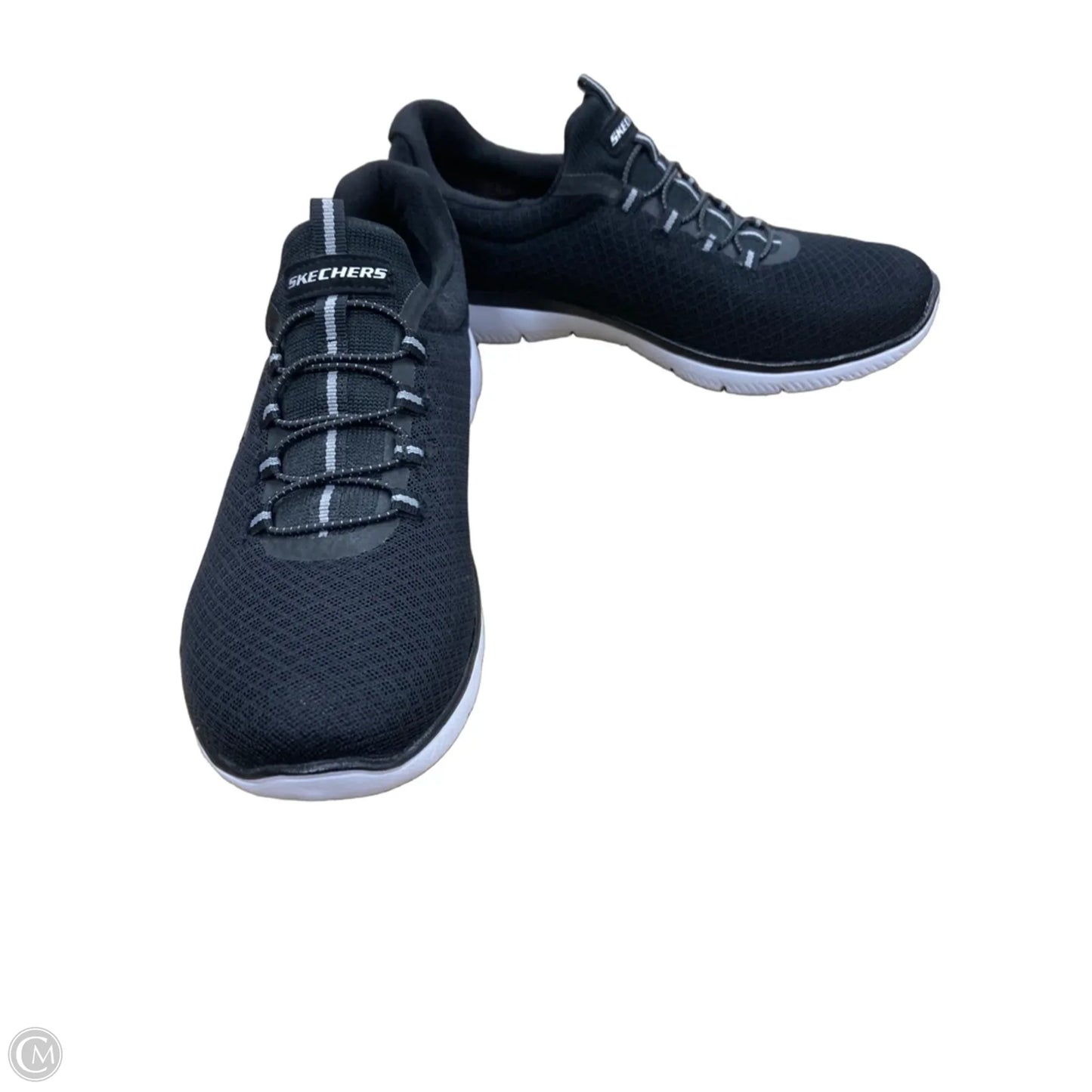 Shoes Athletic By Skechers In Black, Size: 8