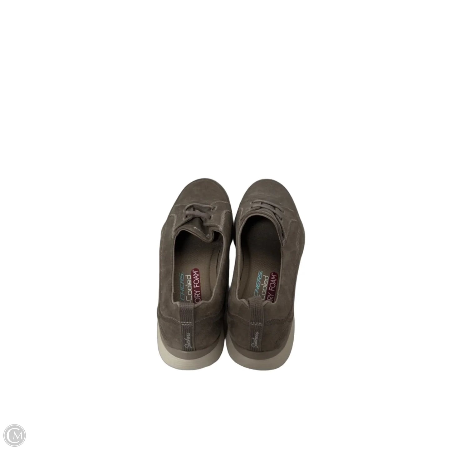 Shoes Sneakers By Skechers In Taupe, Size: 8.5