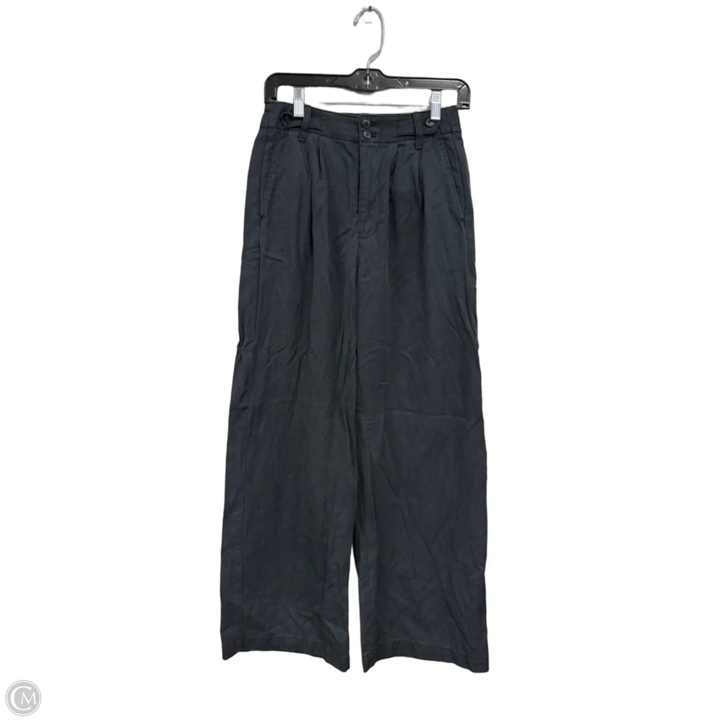 Pants Wide Leg By Madewell In Grey, Size: Xxs