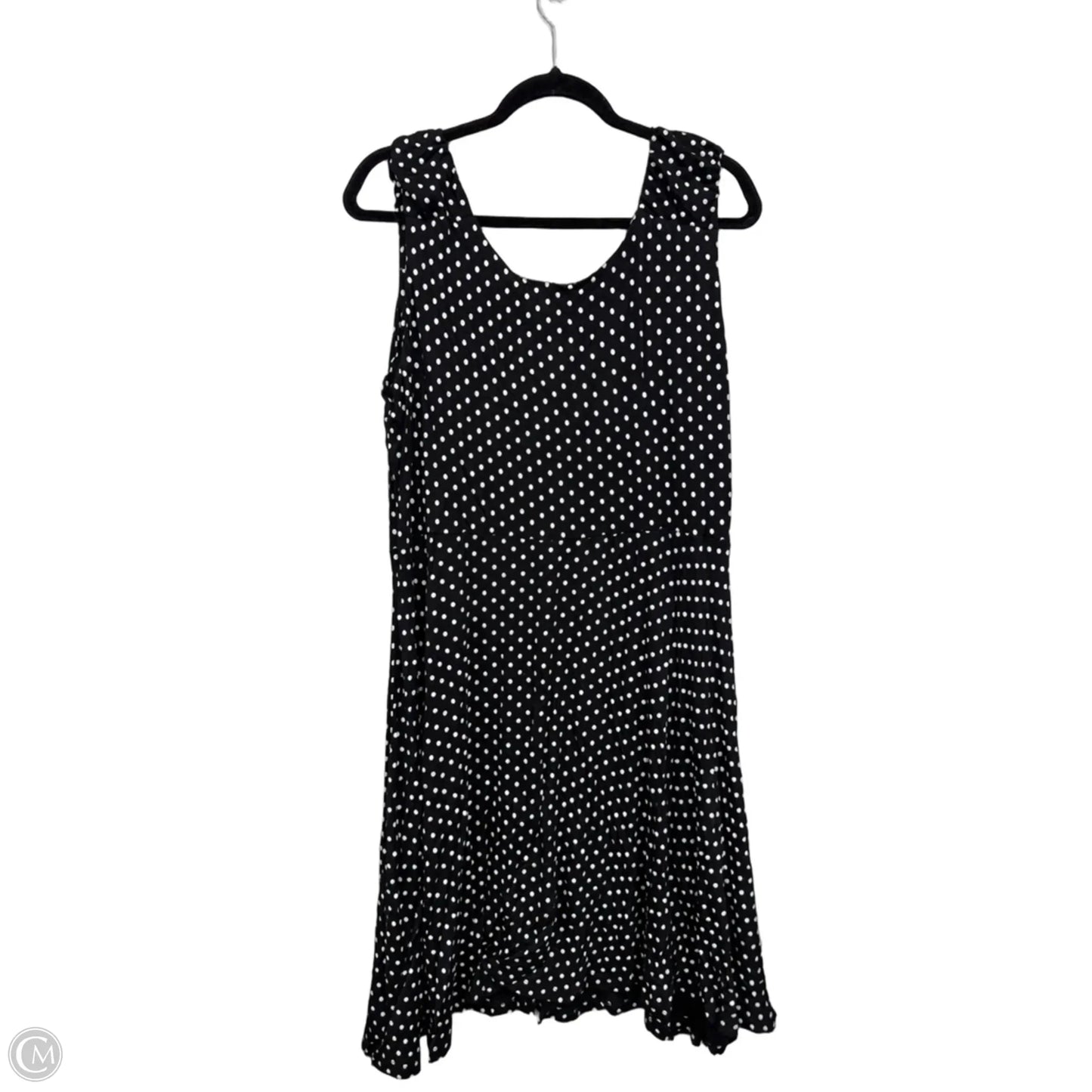 Dress Casual Midi By America Rag In Black & White, Size: 3x
