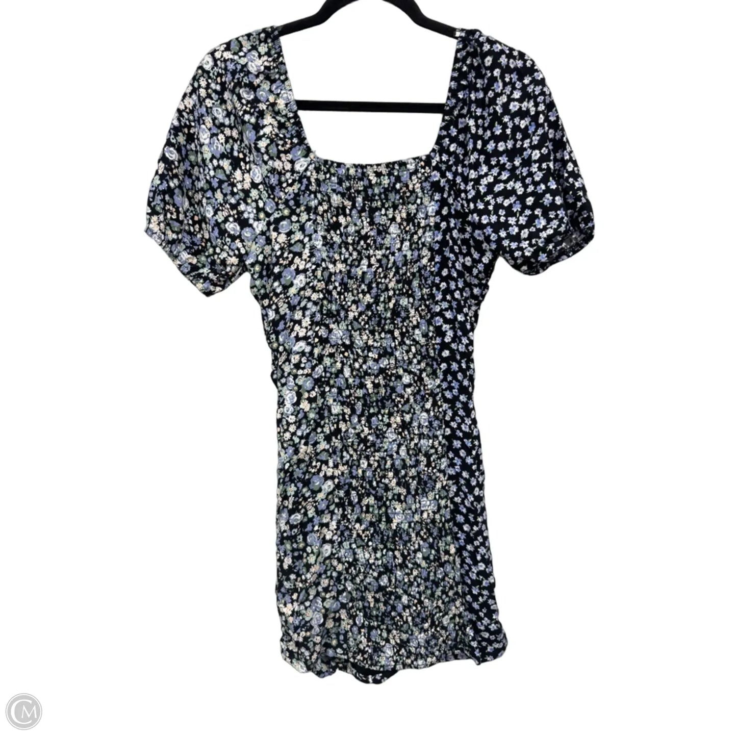 Dress Casual Short By Clothes Mentor In Black & Blue, Size: S